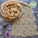 Lentebloesem Sjaal PDF Patroon